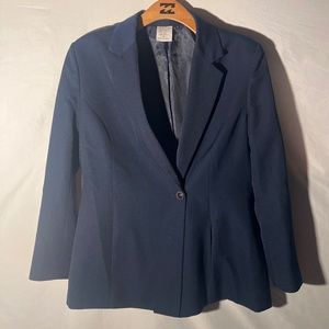 Cintas Size 12 Women's Navy Blue Blazer
